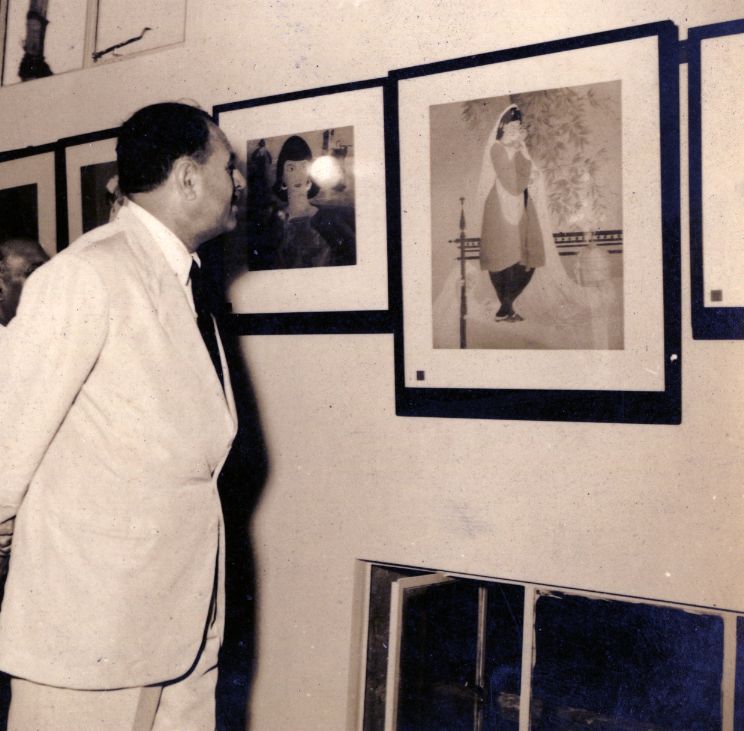 A closer look by President Ayub Khan
