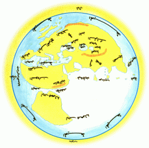 Al-Masudi's world map 956