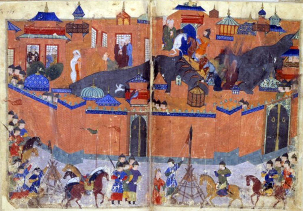 Halaku Khan seige of Baghdad