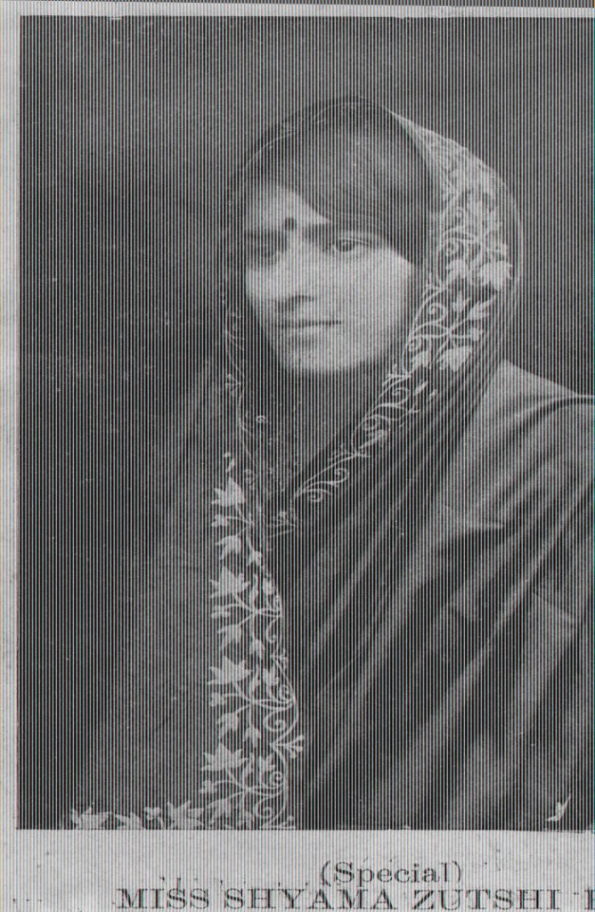 Miss Shyama Zutshki