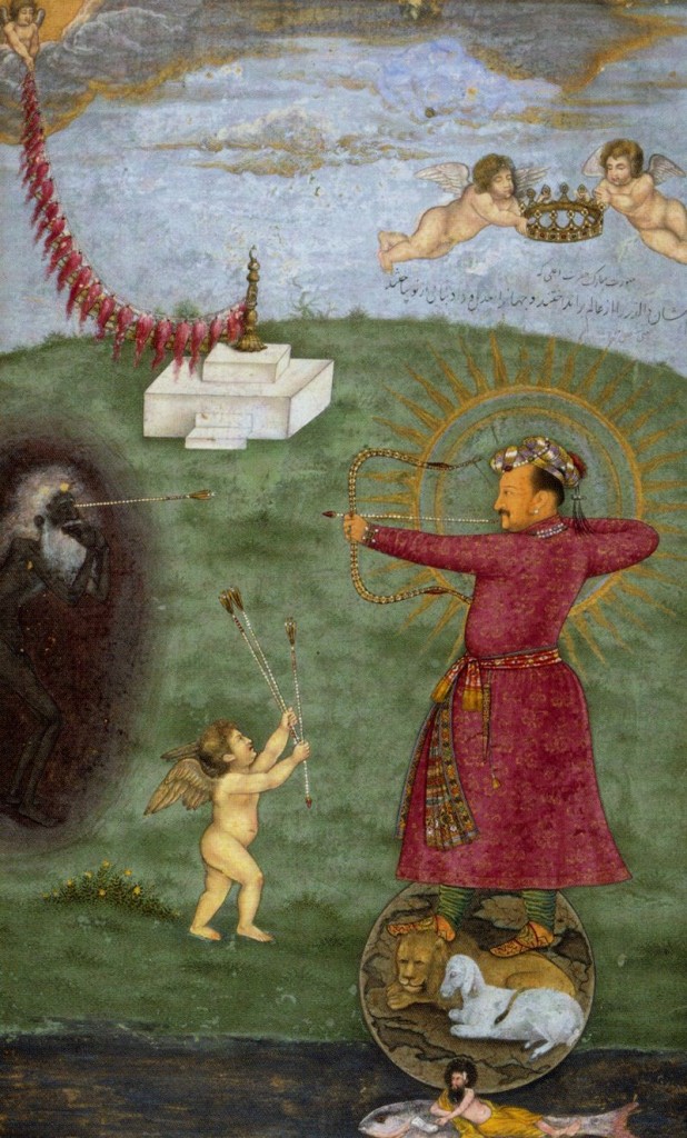 Ridiculous Cherubs in Fake Mughal Art